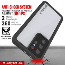 Load image into Gallery viewer, Galaxy S21 Ultra Waterproof Case, Punkcase StudStar White Thin 6.6ft Underwater IP68 Shock/Snow Proof (Color in image: pink)