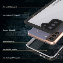 Cargar imagen en el visor de la galería, Galaxy S22 Waterproof Case, Punkcase StudStar White Thin 6.6ft Underwater IP68 Shock/Snow Proof (Color in image: teal)