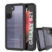 Cargar imagen en el visor de la galería, Galaxy S21 Waterproof Case PunkCase StudStar Clear Thin 6.6ft Underwater IP68 Shock/Snow Proof (Color in image: Clear)