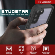 Cargar imagen en el visor de la galería, Galaxy S21 Waterproof Case PunkCase StudStar Clear Thin 6.6ft Underwater IP68 Shock/Snow Proof (Color in image: teal)