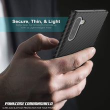 Cargar imagen en el visor de la galería, Galaxy Note 10 Case, Punkcase CarbonShield, Heavy Duty & Ultra Thin Cover