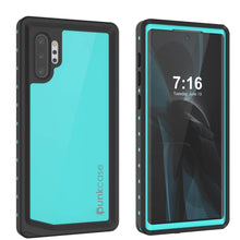 Cargar imagen en el visor de la galería, Galaxy Note 10+ Plus Waterproof Case, Punkcase Studstar Series Teal Thin Armor Cover (Color in image: teal)