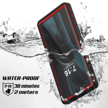 Cargar imagen en el visor de la galería, Galaxy Note 10 Waterproof Case, Punkcase Studstar Red Series Thin Armor Cover (Color in image: white)