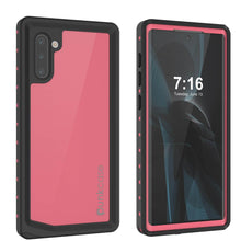 Cargar imagen en el visor de la galería, Galaxy Note 10 Waterproof Case, Punkcase Studstar Pink Thin Armor Cover (Color in image: pink)