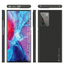 Cargar imagen en el visor de la galería, Galaxy Note 20 Ultra Case, Punkcase CarbonShield, Heavy Duty & Ultra Thin Cover