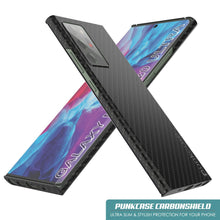 Cargar imagen en el visor de la galería, Galaxy Note 20 Ultra Case, Punkcase CarbonShield, Heavy Duty & Ultra Thin Cover