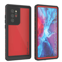 Load image into Gallery viewer, Galaxy Note 20 Ultra Waterproof Case, Punkcase Studstar Red Series Thin Armor Cover (Color in image: red)