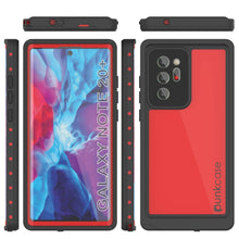 Load image into Gallery viewer, Galaxy Note 20 Ultra Waterproof Case, Punkcase Studstar Red Series Thin Armor Cover (Color in image: teal)