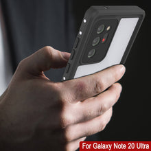 Cargar imagen en el visor de la galería, Galaxy Note 20 Ultra Waterproof Case, Punkcase Studstar White Thin Armor Cover (Color in image: pink)