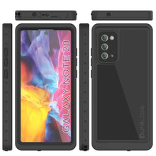 Cargar imagen en el visor de la galería, Galaxy Note 20 Waterproof Case, Punkcase Studstar Black Thin Armor Cover (Color in image: light green)