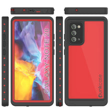 Cargar imagen en el visor de la galería, Galaxy Note 20 Waterproof Case, Punkcase Studstar Red Series Thin Armor Cover (Color in image: teal)