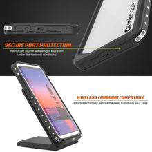 Cargar imagen en el visor de la galería, Galaxy Note 9 Waterproof Case, PunkСase StudStar White Thin 6.6ft Underwater Shock/Snow Proof (Color in image: teal)