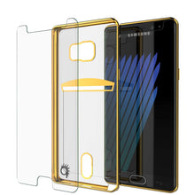 Cargar imagen en el visor de la galería, Funda Galaxy Note FE, Serie PUNKCASE® LUCID Gold | Ranura para Tarjetas | Protector de Pantalla SHIELD | Ajuste Ultra.