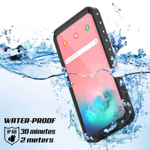 Cargar imagen en el visor de la galería, Funda impermeable Galaxy A10e, Punkcase StudStar Blanca Delgada a prueba de agua 6.6ft IP68 a prueba de golpes/nieve
