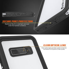 Cargar imagen en el visor de la galería, Funda impermeable Galaxy A10e, Punkcase StudStar Blanca Delgada a prueba de agua 6.6ft IP68 a prueba de golpes/nieve