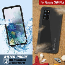 Load image into Gallery viewer, Galaxy S20+ Plus Waterproof Case PunkCase StudStar Light Green Thin 6.6ft Underwater IP68 ShockProof (Color in image: light blue)