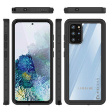 Cargar imagen en el visor de la galería, Galaxy S20+ Plus Waterproof Case PunkCase StudStar Clear Thin 6.6ft Underwater IP68 Shock/Snow Proof (Color in image: red)