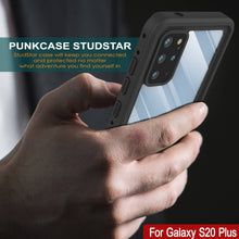 Cargar imagen en el visor de la galería, Galaxy S20+ Plus Waterproof Case PunkCase StudStar Clear Thin 6.6ft Underwater IP68 Shock/Snow Proof (Color in image: purple)