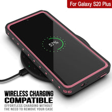 Load image into Gallery viewer, Galaxy S20+ Plus Waterproof Case PunkCase StudStar Pink Thin 6.6ft Underwater IP68 Shock/Snow Proof (Color in image: teal)