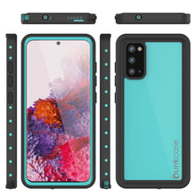 Load image into Gallery viewer, Galaxy S20 Waterproof Case PunkCase StudStar Teal Thin 6.6ft Underwater IP68 Shock/Snow Proof (Color in image: purple)