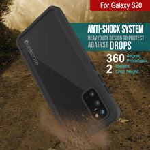 Load image into Gallery viewer, Galaxy S20 Waterproof Case PunkCase StudStar Black Thin 6.6ft Underwater IP68 Shock/Snow Proof (Color in image: pink)