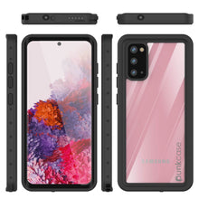Cargar imagen en el visor de la galería, Galaxy S20 Waterproof Case PunkCase StudStar Clear Thin 6.6ft Underwater IP68 Shock/Snow Proof (Color in image: red)