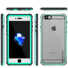 Load image into Gallery viewer, Apple iPhone SE (4.7") Waterproof Case, PUNKcase CRYSTAL Teal W/ Attached Screen Protector | Warranty (Color in image: Teal)