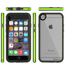 Cargar imagen en el visor de la galería, Apple iPhone 8 Waterproof Case, PUNKcase CRYSTAL 2.0 Light Green W/ Attached Screen Protector | Warranty (Color in image: Black)