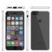Cargar imagen en el visor de la galería, iPhone 7 Case Punkcase® LUCID 2.0 White Series w/ PUNK SHIELD Screen Protector | Ultra Fit (Color in image: pink)