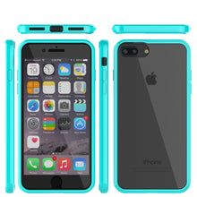 Cargar imagen en el visor de la galería, iPhone 7+ Plus Case Punkcase® LUCID 2.0 Teal Series w/ PUNK SHIELD Screen Protector | Ultra Fit (Color in image: white)