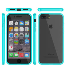 Cargar imagen en el visor de la galería, iPhone 8+ Plus Case Punkcase® LUCID 2.0 Teal Series w/ PUNK SHIELD Screen Protector | Ultra Fit (Color in image: white)