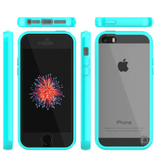 Cargar imagen en el visor de la galería, iPhone SE/5S/5 Case Punkcase® LUCID 2.0 Teal Series w/ PUNK SHIELD Screen Protector | Ultra Fit (Color in image: white)