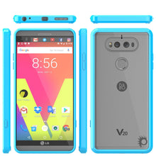 Load image into Gallery viewer, LG v20 Case Punkcase® LUCID 2.0 Light Blue Series w/ PUNK SHIELD Glass Screen Protector | Ultra Fit (Color in image: black)