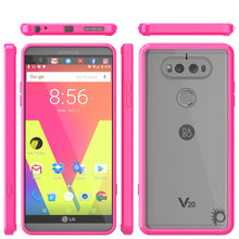 Cargar imagen en el visor de la galería, LG v20 Case Punkcase® LUCID 2.0 Pink Series w/ PUNK SHIELD Glass Screen Protector | Ultra Fit (Color in image: black)