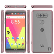 Cargar imagen en el visor de la galería, LG v20 Case Punkcase® LUCID 2.0 Crystal Pink Series w/ PUNK SHIELD Glass Screen Protector | Ultra Fit (Color in image: teal)