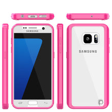 Cargar imagen en el visor de la galería, S7 Case Punkcase® LUCID 2.0 Pink Series w/ PUNK SHIELD Glass Screen Protector | Ultra Fit (Color in image: white)