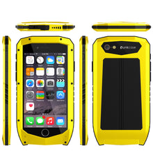 Cargar imagen en el visor de la galería, iPhone 6s/6 Case, Punkcase Metallic PRO Neon Series Cover W/ Attached Screen Protector | Touch-ID (Color in image: Black)