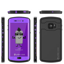 Load image into Gallery viewer, Galaxy s6 EDGE Plus Waterproof Case, Punkcase StudStar Purple Water/Shock Proof | Lifetime Warranty (Color in image: light blue)