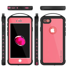 Cargar imagen en el visor de la galería, iPhone SE (4.7") Waterproof Case, Punkcase ALPINE Series, Pink | Heavy Duty Armor Cover (Color in image: red)