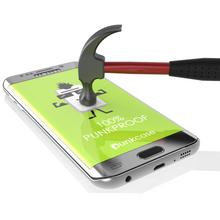 Load image into Gallery viewer, Galaxy S6 Edge Plus Silver Punkcase Glass SHIELD Tempered Glass Screen Protector 0.33mm Thick 9H (Color in image: Silver)