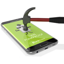 Load image into Gallery viewer, Galaxy S6 Edge Plus Black Punkcase Glass SHIELD Tempered Glass Screen Protector 0.33mm Thick 9H (Color in image: Black)