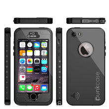 Cargar imagen en el visor de la galería, iPhone 5S/5 Waterproof Case, PunkCase StudStar Black Case Water/Shock/Dirt Proof | Lifetime Warranty (Color in image: white)