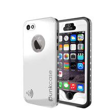 Cargar imagen en el visor de la galería, iPhone 5S/5 Waterproof Case, PunkCase StudStar White Case Water/Shock/Dirt Proof | Lifetime Warranty (Color in image: white)