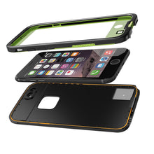 Cargar imagen en el visor de la galería, iPhone 6S+/6+ Plus Waterproof Case, Punkcase SpikeStar Light GreenThin Fit 6.6ft Underwater IP68 (Color in image: white)