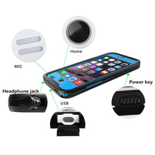 Cargar imagen en el visor de la galería, iPhone 6S+/6+ Plus Waterproof Case, Punkcase SpikeStar Light Blue | Thin Fit 6.6ft Underwater IP68 (Color in image: pink)