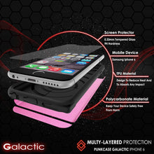 Cargar imagen en el visor de la galería, iPhone 5s/5/SE Case PunkCase Galactic Pink Series Slim w/ Tempered Glass | Lifetime Warranty (Color in image: gold)