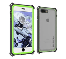 Cargar imagen en el visor de la galería, iPhone 7 Plus Waterproof Case, Ghostek Nautical Series for iPhone 7 Plus | Slim Underwater Protection | Adventure Duty | Swimming (Green) (Color in image: Green)