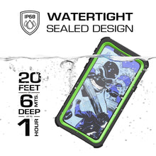 Cargar imagen en el visor de la galería, iPhone X Waterproof Case, Ghostek Nautical Rugged Heavy Duty + Screen Protector | Premium Protective Construction iPhone10 | Green