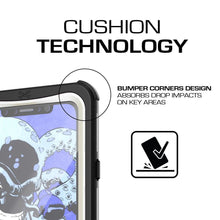 Cargar imagen en el visor de la galería, iPhone X Waterproof Case, Ghostek Nautical Series Full Body Shockproof Armor Design | Dustproof Snowproof Dirtproof Underwater Swimming Diving Floating Slim Fit Supports Wireless Charging | White (Color in image: Teal)