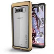 Cargar imagen en el visor de la galería, Galaxy Note 8, Ghostek Atomic Slim Galaxy Note 8 Case Shockproof Impact Hybrid Modern Design | Gold (Color in image: Gold)
